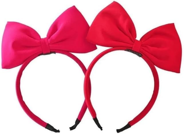 Lace bow headband for girls