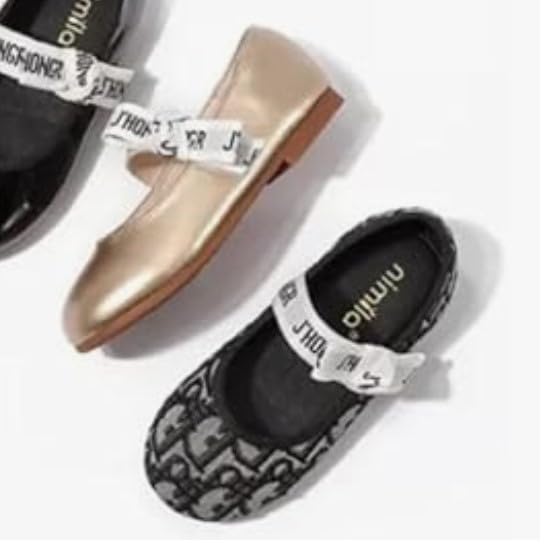 Ballerina Flats for Girls Casual Shoes Wedding Back to School - S0012