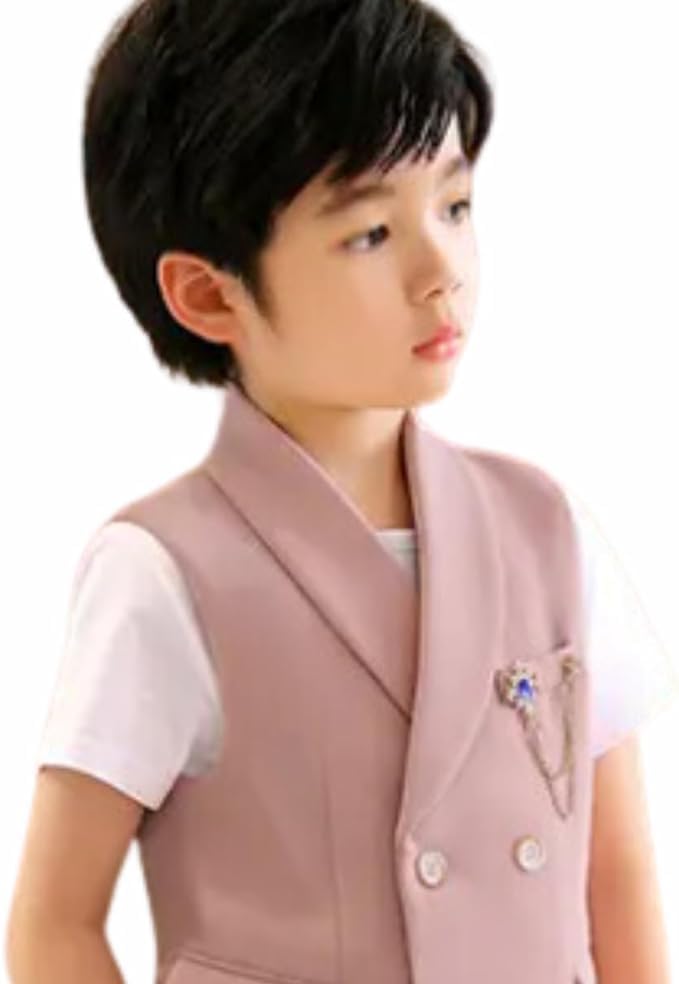 Boys Vest Set + Pants | Spring/Summer Suit Set - B0017