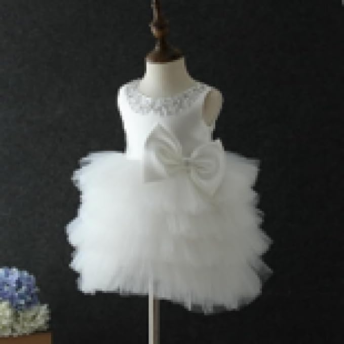 Short tulle layered party dress for girls - G0117