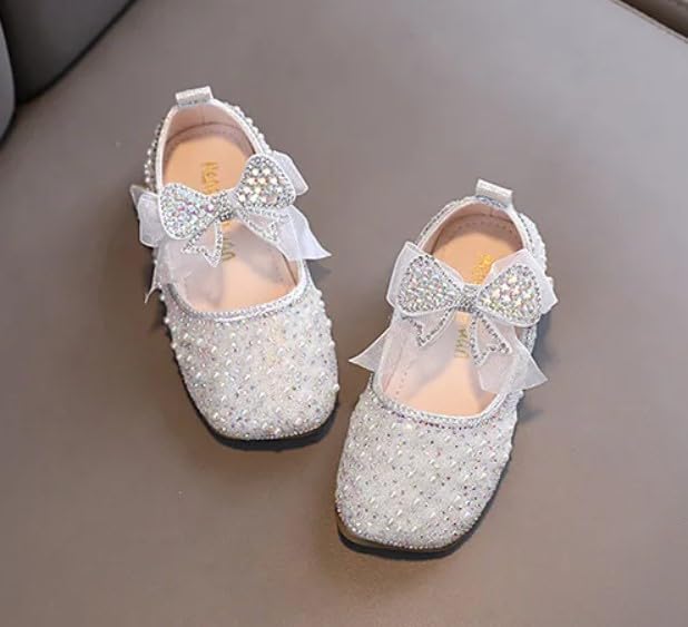 Princess shoes for girls Sequin Mary Jane shoes - S0059