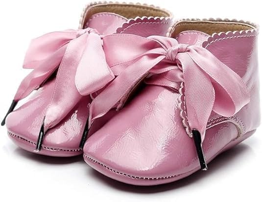 Baby Girls First Walker Shoes Lace Up Winter Fall - S0010
