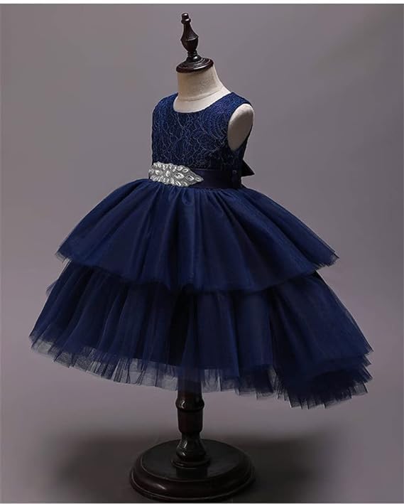 Princess Dress in Layered Tulle and lace for Special Occasions