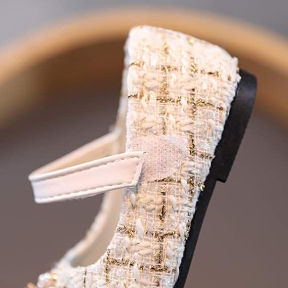 Princess Shoes with Pearls for Girls Mary Jane Style - S0060