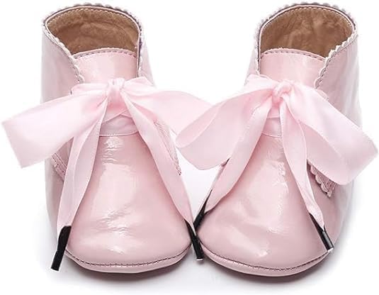 Baby Girls First Walker Shoes Lace Up Winter Fall - S0010