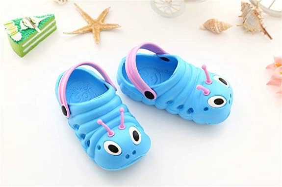 Kid's Lightweight Cute Caterpillar Clogs | Non-Slip, Water-Resistant - S0048