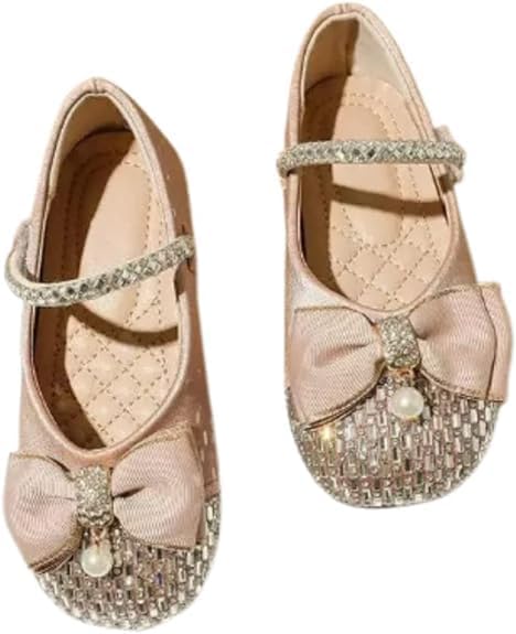 Toddler Mary Jane Shoes for Girls Wedding Birthday - S0066