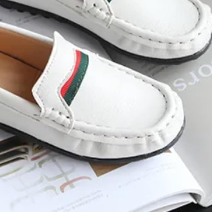 Boys Dress Loafer Shoes Casual Leather Shoes Slip-On Comfort - S0020