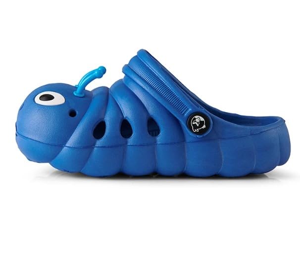 Kids Slippers Unisex Water Caterpillar Clogs Non-Slip Sandals - S0051