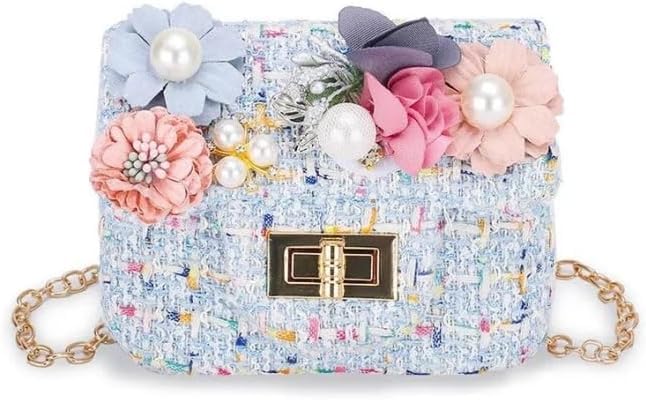 Girl's Flower Mini Handbags Small Crossbody Bag