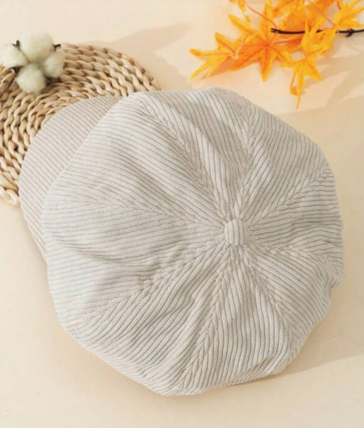 Corduroy Beret for Boys and Girls