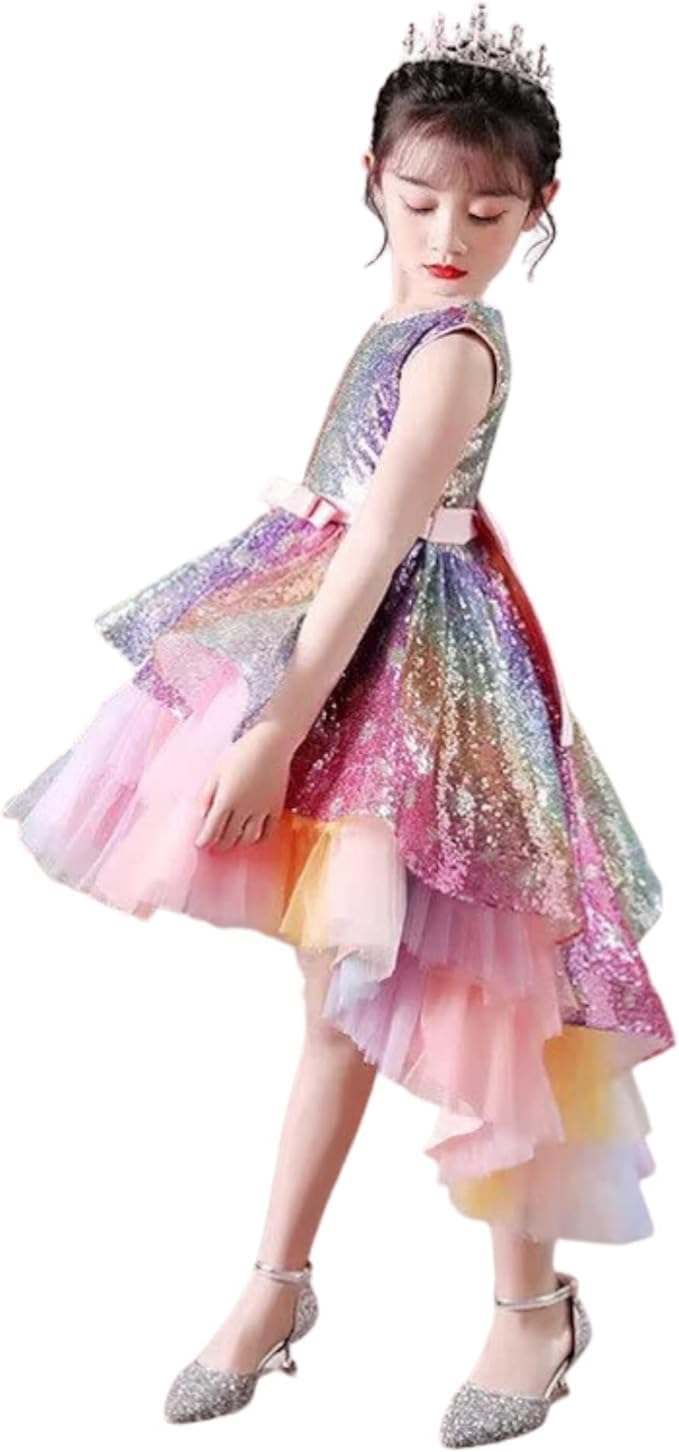 Bright colourful princess dresses for girls