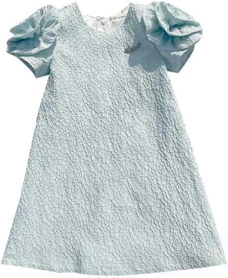 Rose Shaped Sleeves Lace Dress for Girl - G0108