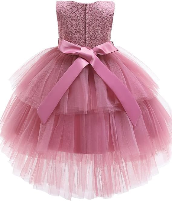 Princess Dress in Layered Tulle and lace for Special Occasions