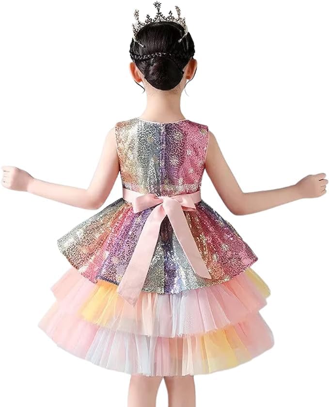Bright colourful princess dresses for girls