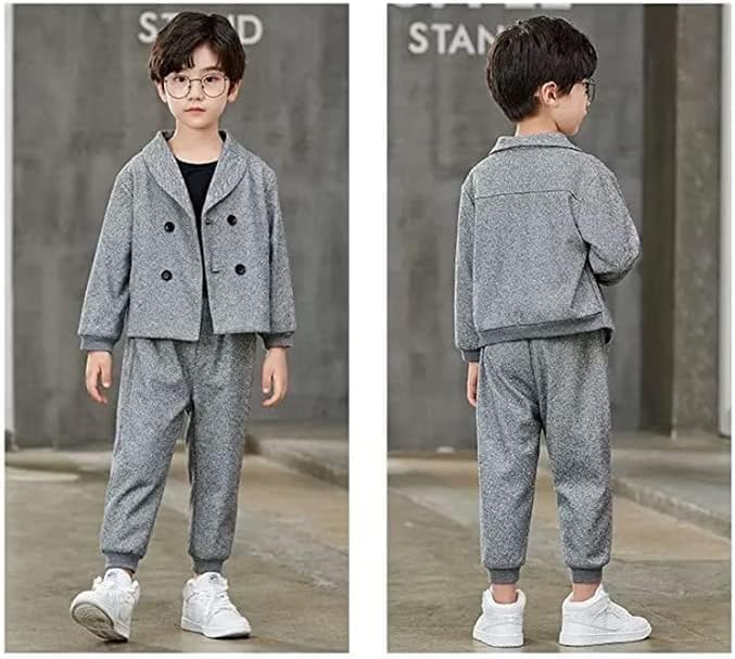 Boys Suits Wedding Outfits Blazer and Pants Set - B0016