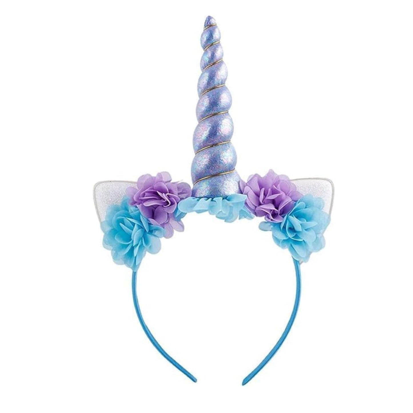 Princess and Costume Dress for Girls with Unicorn Headband - G0096