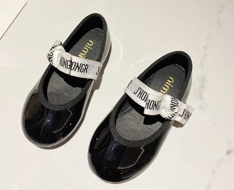 Ballerina Flats for Girls Casual Shoes Wedding Back to School - S0012