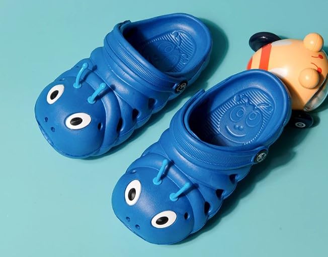 Kids Slippers Unisex Water Caterpillar Clogs Non-Slip Sandals - S0051