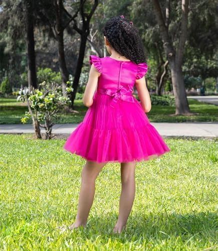 Satin Tulle Flower Girl Dress - G0114