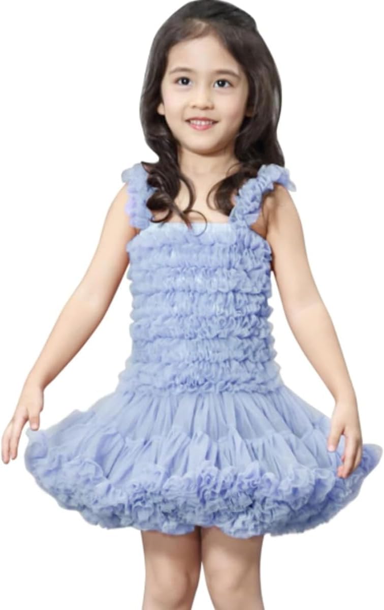 Tulle tutu skirt summer dress for girls - G0132