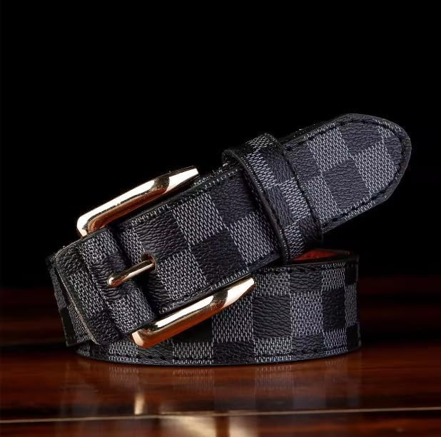 Trendy Checkered Men's Belt