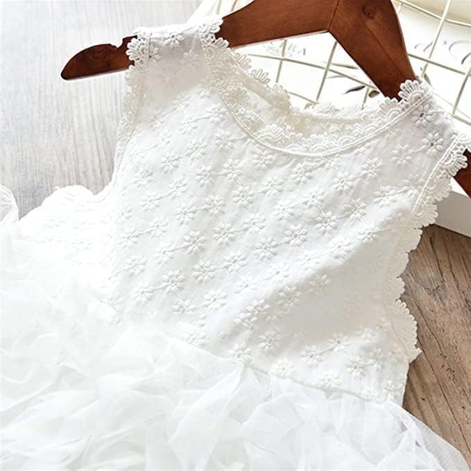 Girls Ruffle Skirt Short Sleeves Casual Summer Dress Back to School - G0060