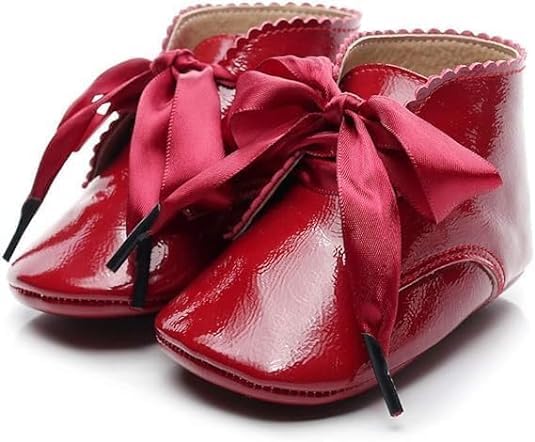Baby Girls First Walker Shoes Lace Up Winter Fall - S0010