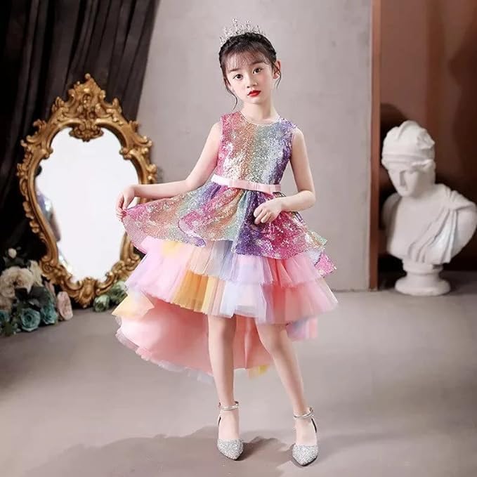 Bright colourful princess dresses for girls