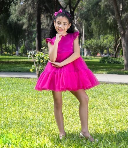 Satin Tulle Flower Girl Dress - G0114