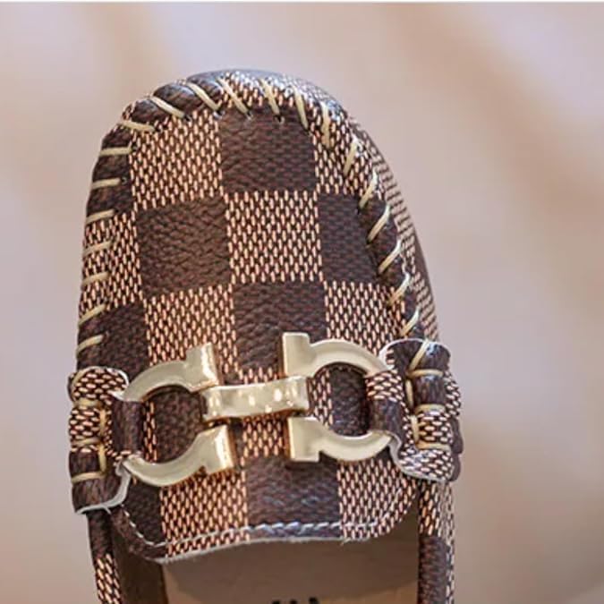 Boys Casual Dress Shoes Toddler Loafers Slip-On Flat Sole - S0019