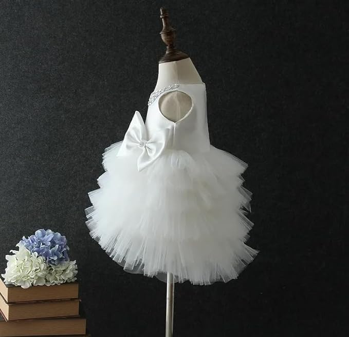 Short tulle layered party dress for girls - G0117