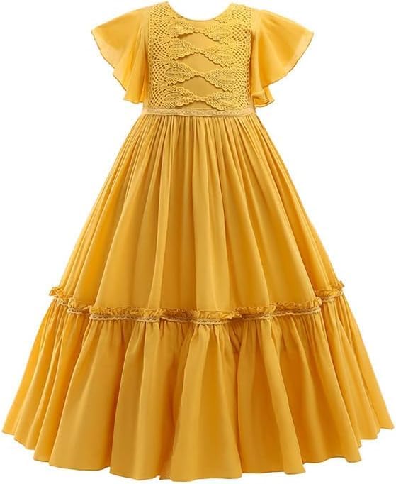 Boho Maxi Dress Dress for Girls A-line - Spring Dresses - G0020