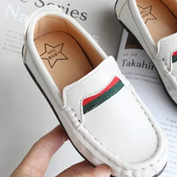 Boys Dress Loafer Shoes Casual Leather Shoes Slip-On Comfort - S0020