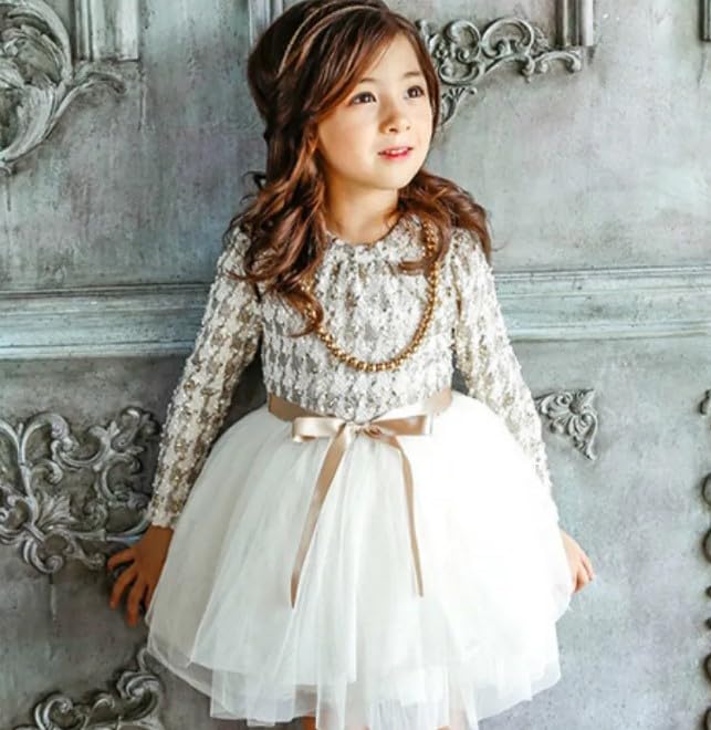 Beautiful Plaid Dress with Puffed Tulle Skirt for Elegant Occasions - G0016