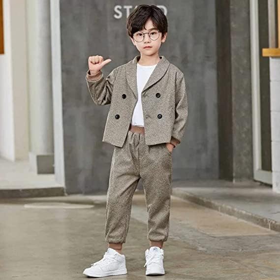 Boys Suits Wedding Outfits Blazer and Pants Set - B0016