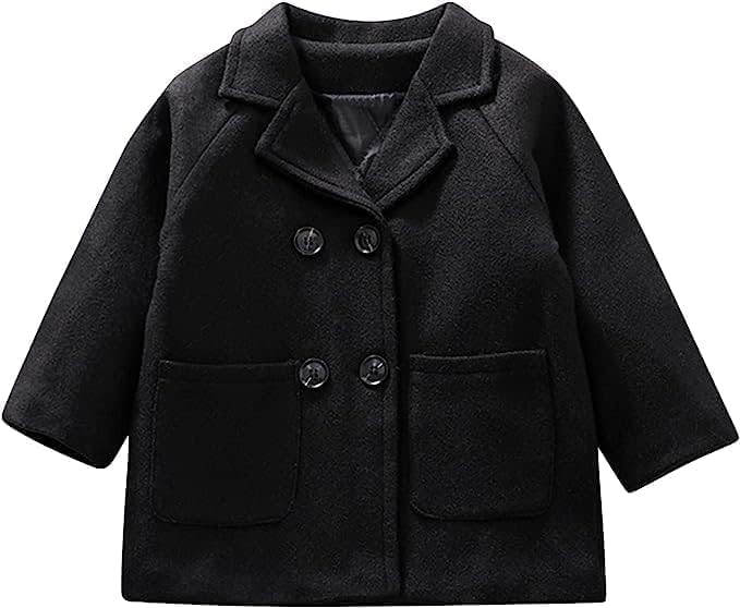 Boys' Winter Wool Coat - B0025