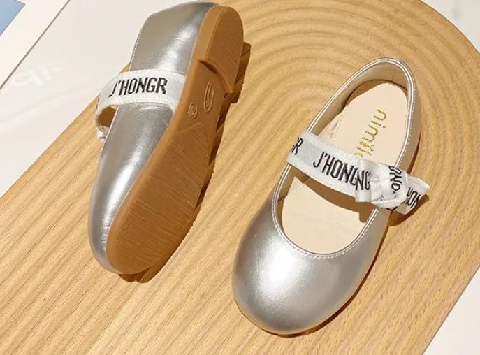 Ballerina Flats for Girls Casual Shoes Wedding Back to School - S0012