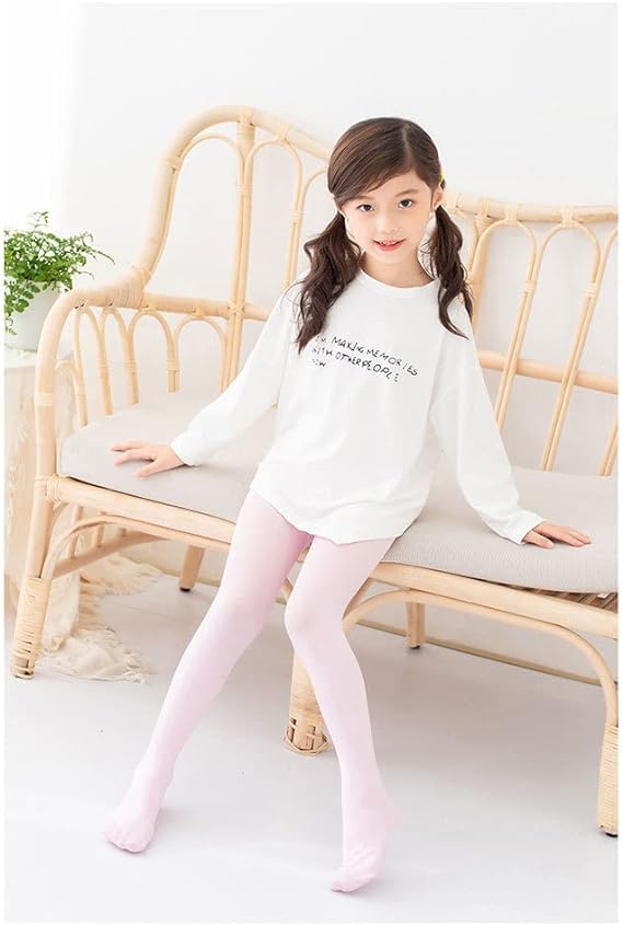 Girls Ballet Dance Tight for Students Footed Tights