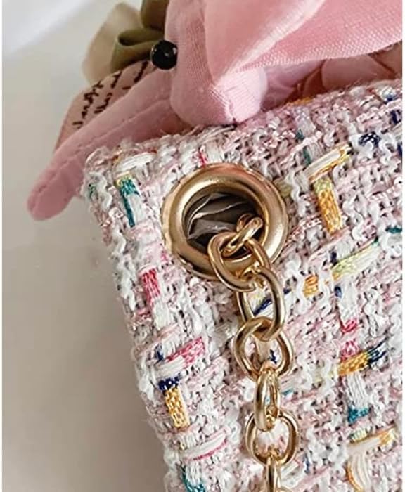 Girl's Flower Mini Handbags Small Crossbody Bag