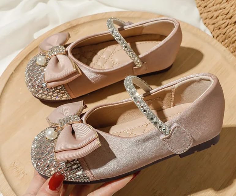 Toddler Mary Jane Shoes for Girls Wedding Birthday - S0066