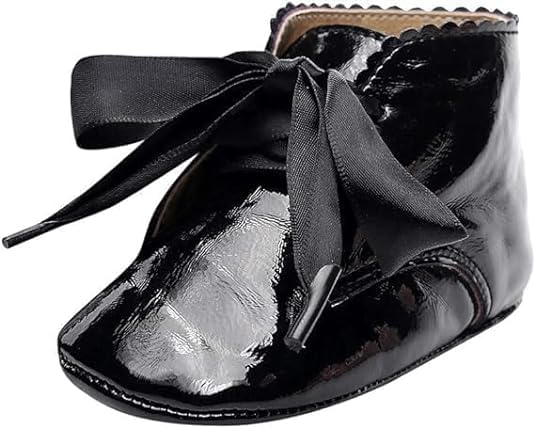 Baby Girls First Walker Shoes Lace Up Winter Fall - S0010