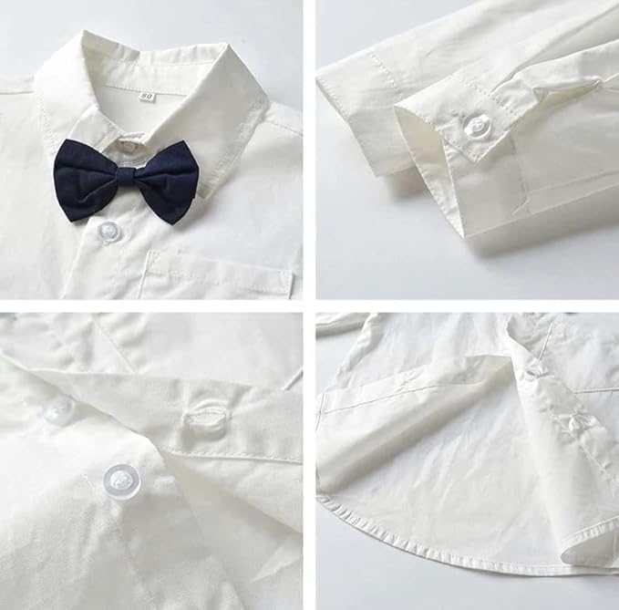 Boys' Formal Suit with Bow Tie - B0019
