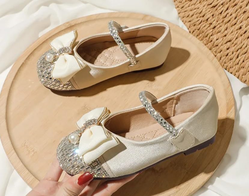 Toddler Mary Jane Shoes for Girls Wedding Birthday - S0066