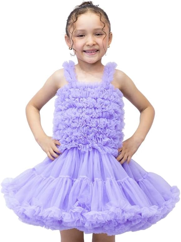 Tulle tutu skirt summer dress for girls - G0132