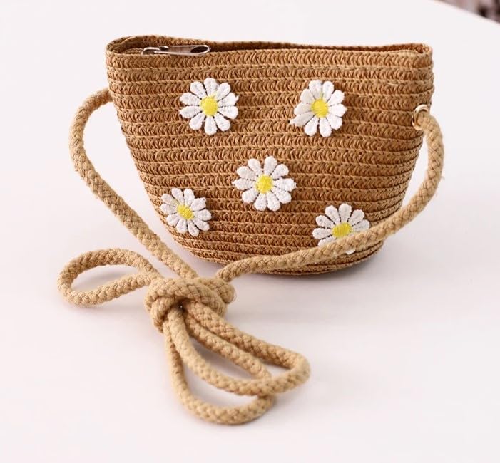 Braided Straw hat and Bag for Girls Summer 2024