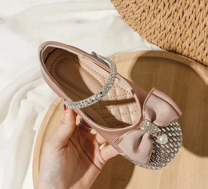 Toddler Mary Jane Shoes for Girls Wedding Birthday - S0066