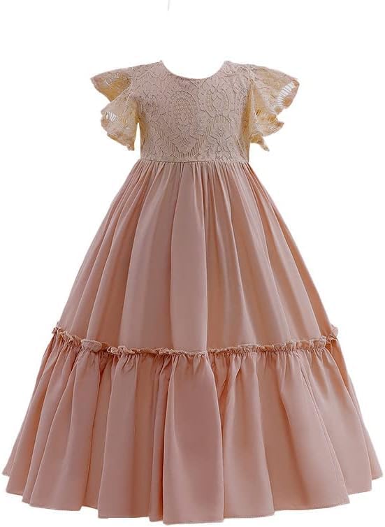 Boho Maxi Dress Dress for Girls A-line - Spring Dresses - G0020
