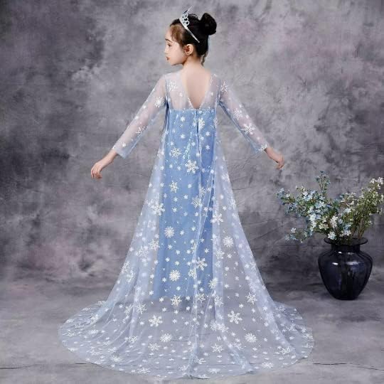 Frozen Elsa Costume for Girls Sequin Princess Dress