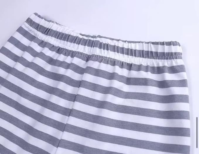 Baby & Toddler Girl Christmas Outfit T-shirt + Stripe Bell Pants - G0004